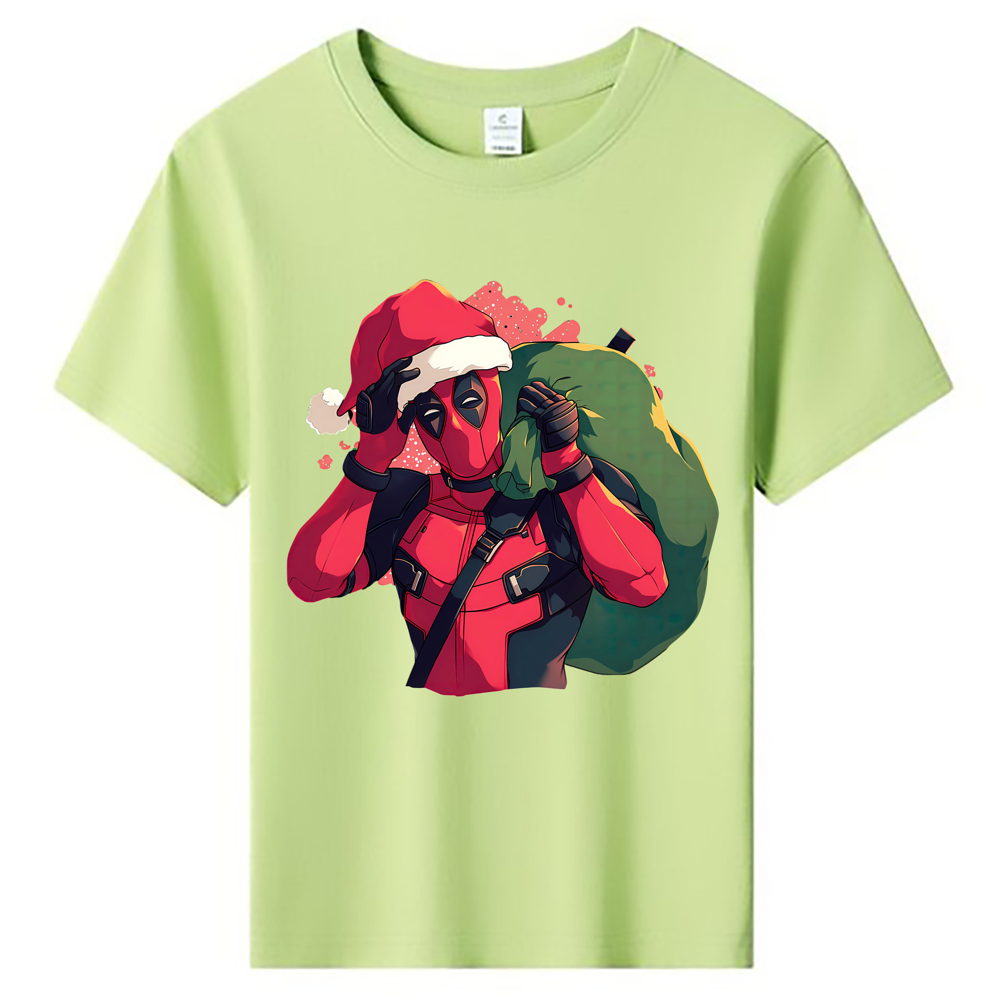 （画像用） Deadpool デッドプール 綿100％キッズTシャツ（フロントプリント）